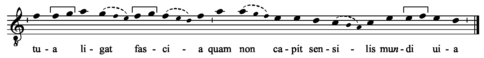 Refrain musical notation